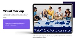E-Learning Presentation template