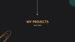 Creative Portfolio Presentation template