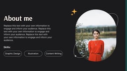 Creative Portfolio Presentation template