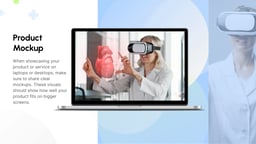 Health Tech Startup Pitch Deck template