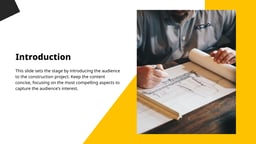 Construction Project Proposal template