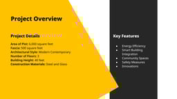 Construction Project Proposal template