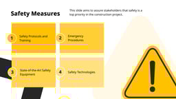 Construction Project Proposal template