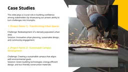 Construction Project Proposal template