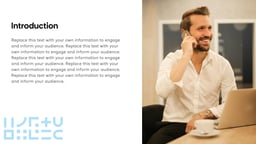 Internship Report: Training and Project Management Presentation template