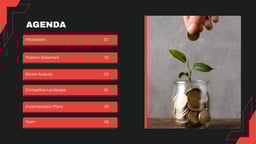 Investment Proposal Presentation template