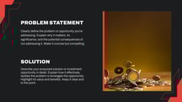 Investment Proposal Presentation template