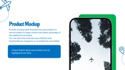 Travel and Tourism Pitch Deck template