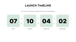 Product Launch Presentation Template for Google Slides and PowerPoint template