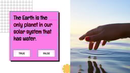 Classroom Quiz – Education Presentation template