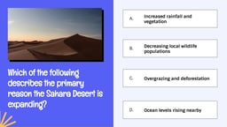 Classroom Quiz – Education Presentation template