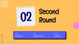 Classroom Quiz – Education Presentation template