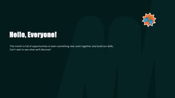 Monthly Lesson Plan template