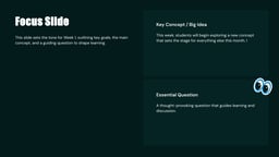 Monthly Lesson Plan template