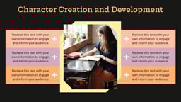 Creative Writing Workshop Presentation template