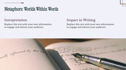 Figurative Language Presentation template