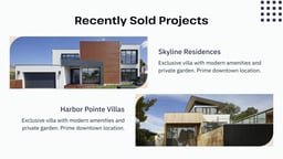 Real Estate Proposal Presentation template