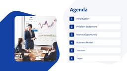 SaaS Investor Pitch Deck template