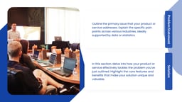 SaaS Investor Pitch Deck template