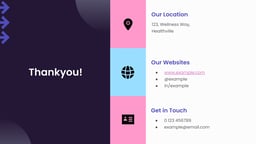 Advancing in Healthcare Presentation template