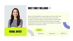 Portfolio Showcase template