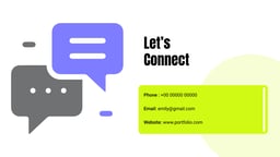 Portfolio Showcase template