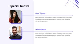 Event Sponsorship Pitch Deck template