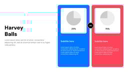 Harvey Balls Template for Presentations template