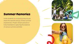 Back To School Presentation template