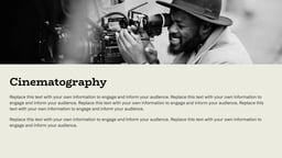 Film Studies – Film Pitch Deck template