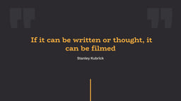 Film Studies – Film Pitch Deck template