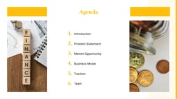 Fintech Pitch Deck: Investor & Startup Presentation template