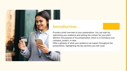 Fintech Pitch Deck: Investor & Startup Presentation template