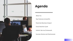 Next-Gen Cloud Services Presentation Deck template
