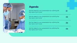 Healthcare Education Presentation template