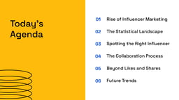 Influencer Marketing Pitch Deck template