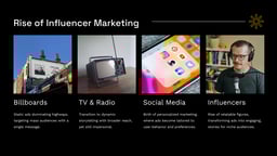 Influencer Marketing Pitch Deck template