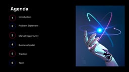 AI App Investor Pitch Deck Presentation template