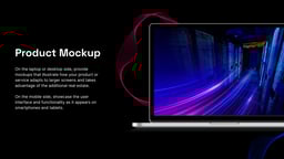 AI App Investor Pitch Deck Presentation template