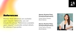 E-Resume - Portfolio Presentation template