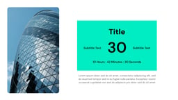 Countdown Timer Presentation template