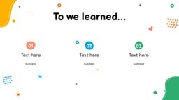Interactive Educational Lesson Presentation template