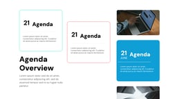 Agenda Templates for Presentation template