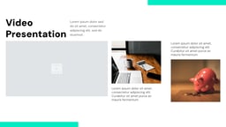 Video Presentation Templates template