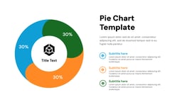 Pie Chart Presentation Templates template