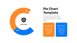 Pie Chart Presentation Templates template