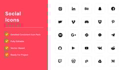 Icons Pack template
