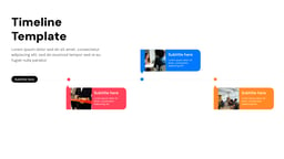 Timeline Presentation template