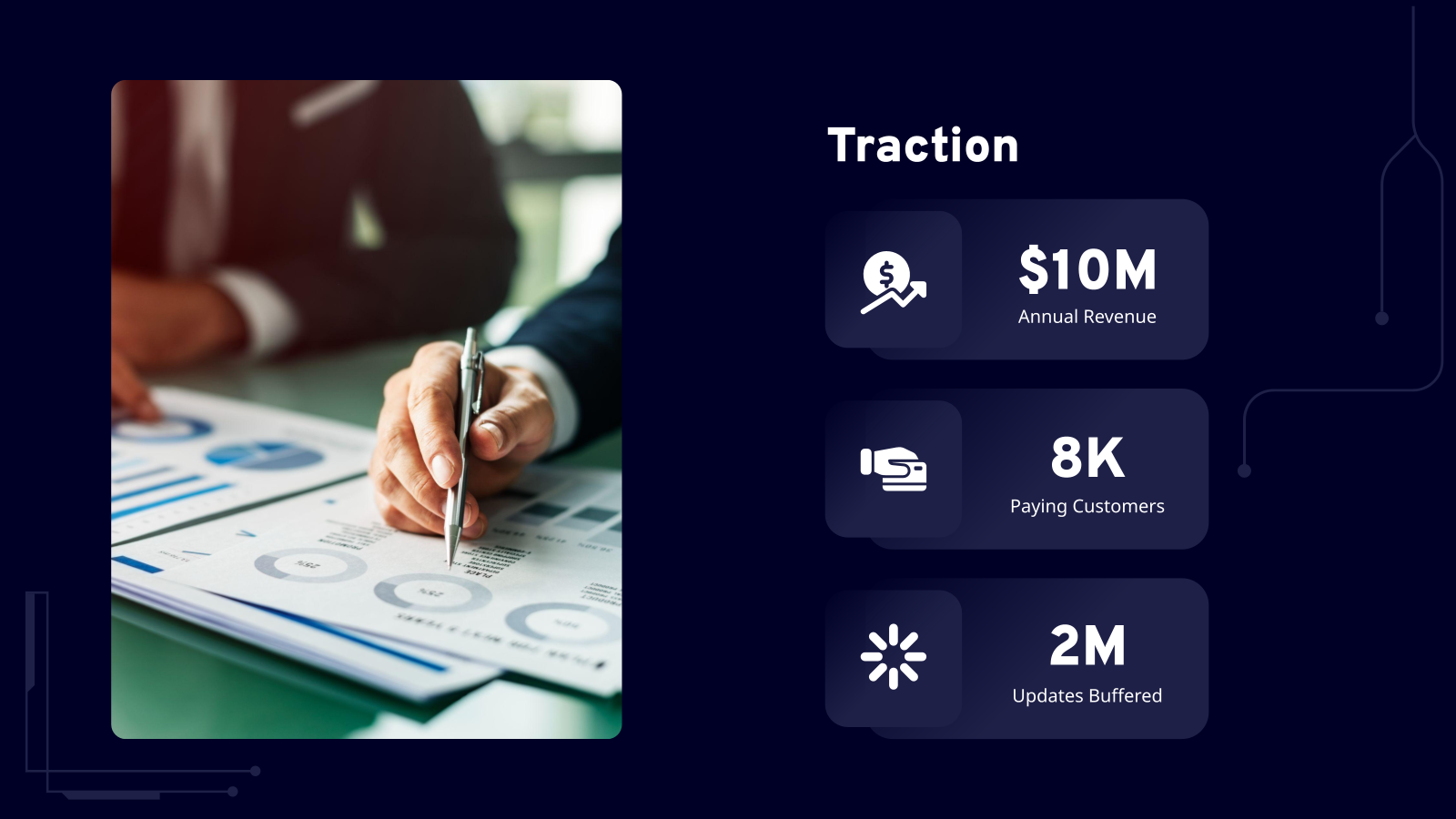 Tech Startup Pitch Deck template