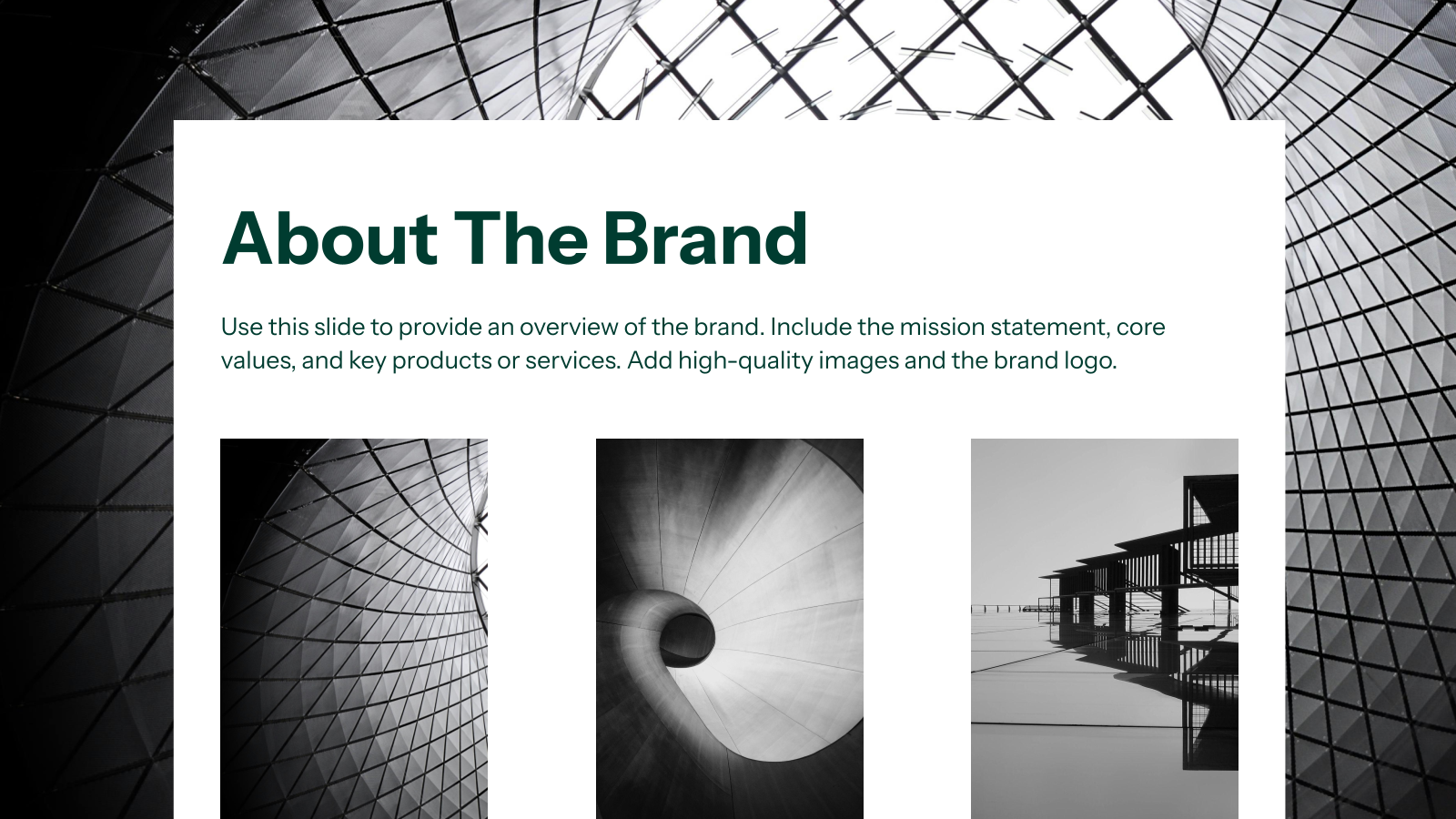 Creative Brief Presentation Template for Google Slides and PowerPoint template